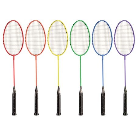 Champion Sports Tempered Steel Badminton Racket Set BR20SET